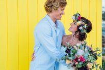 floral crown wedding hairstylist sunshine coast