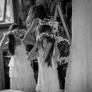 flower girl bridal party mobile hairdresser noosa