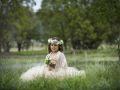 floral headpiece for bride sunshine coast