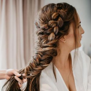Wedding Hair Braid Sunshine Coast