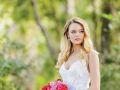 Down hair style for bride
