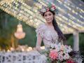 Down hair style for bride