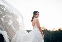 modern hairstyle for bride